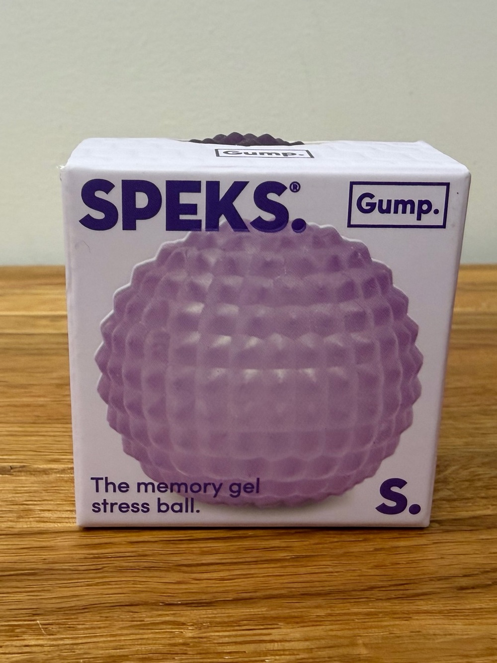 SPEKS Gump Surface Scale Purple Ultra Soft Memory Gel Squishy Fidget Sensory